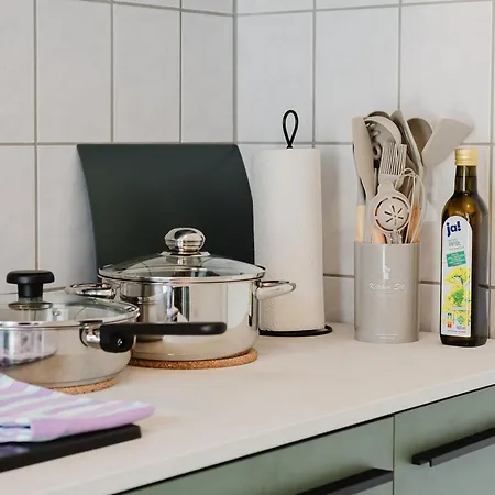 Apartman Zentrales Kaefer Apartment, Kueche, Parkplatz, Balkon Wolfsburg